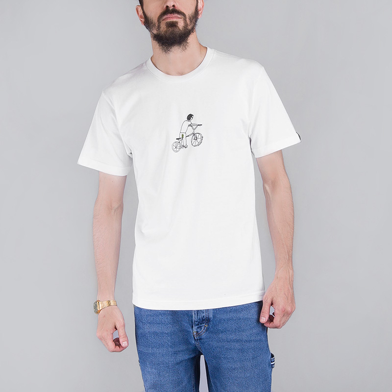 мужская белая футболка Undftd TRUE STORY TEE WHITE 5900916-WHITE - цена, описание, фото 1