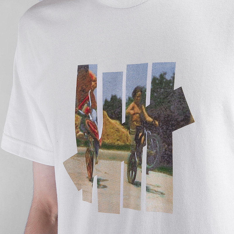Мужская футболка Undftd 5 STRIKES FREE WHEEL TEE (5900925-white)  - цена, описание, фото 2