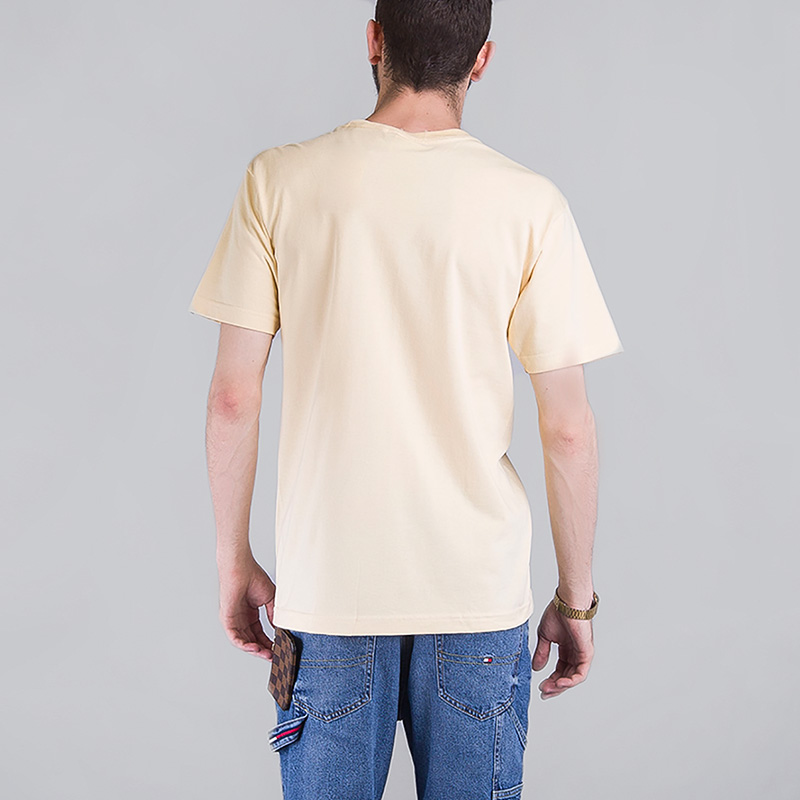 мужская желтая футболка Undftd THE WEST COASTAL TEE 5900928-TAN - цена, описание, фото 3
