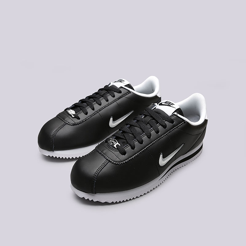 мужские черные кроссовки Nike Cortez Basic Jewel 833238-002 - цена, описание, фото 5