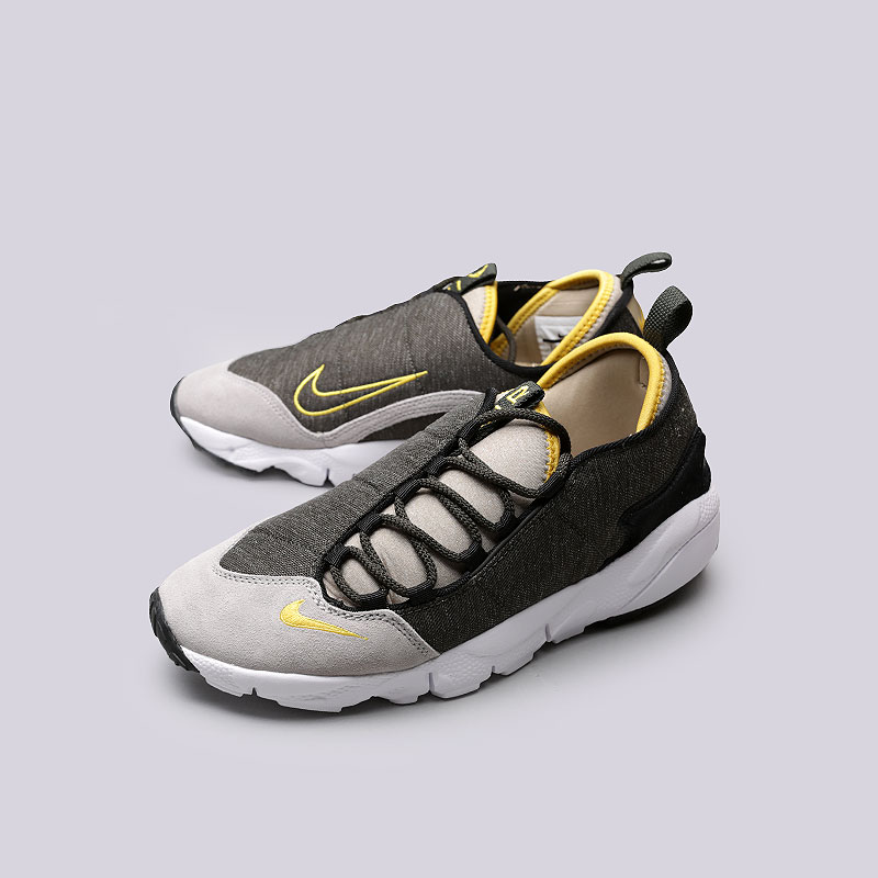мужские серые кроссовки Nike Air Footscape NM 852629-301 - цена, описание, фото 5