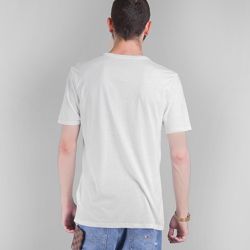 мужская белая футболка Nike DRY TEE 857889-100 - цена, описание, фото 3