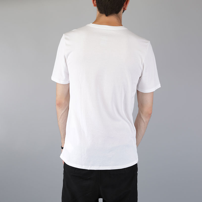 мужская белая футболка Nike Dry Tee Core Practice 857923-100 - цена, описание, фото 4