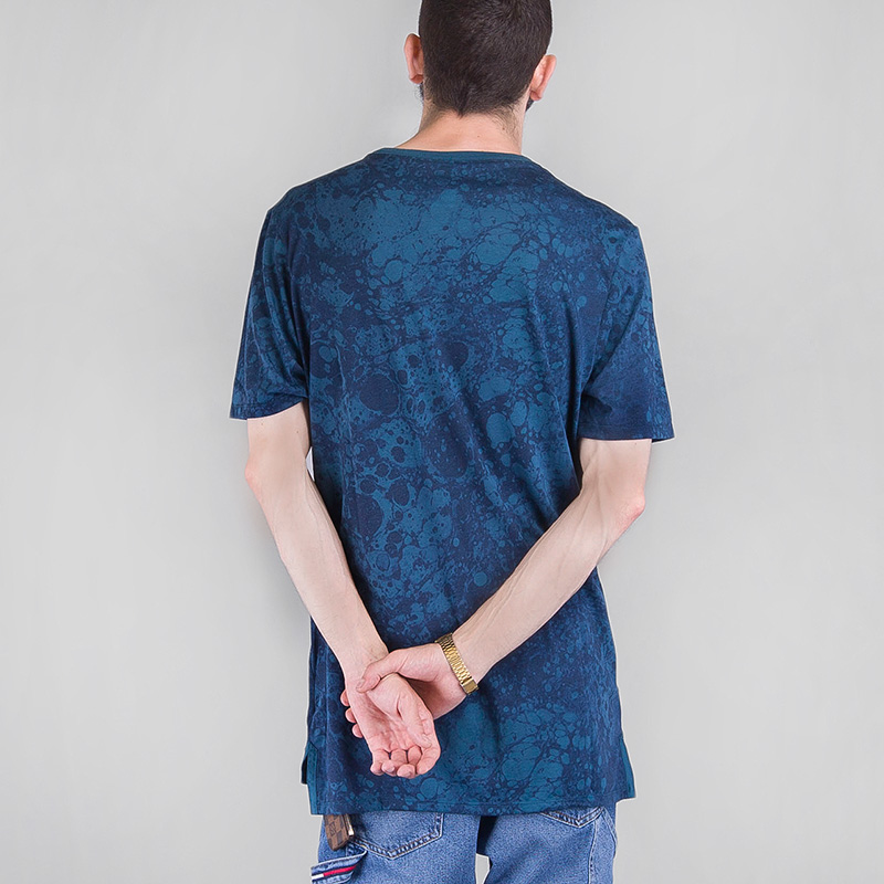 мужская синяя футболка Nike DRY TEE 857930-425 - цена, описание, фото 3