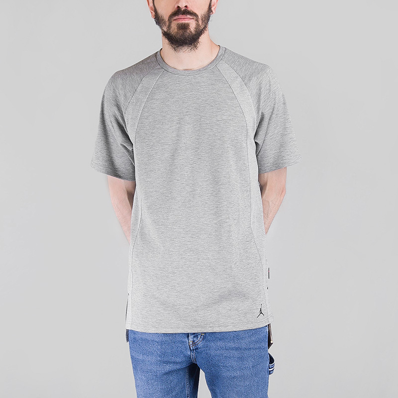 мужская серая футболка Jordan SPORTSWEAR TECH 860152-091 - цена, описание, фото 1