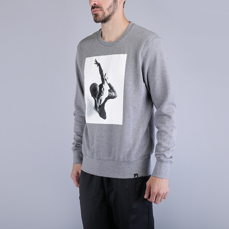 

Толстовка Jordan Sportswear Flight Lite Sweatshirt, Серый