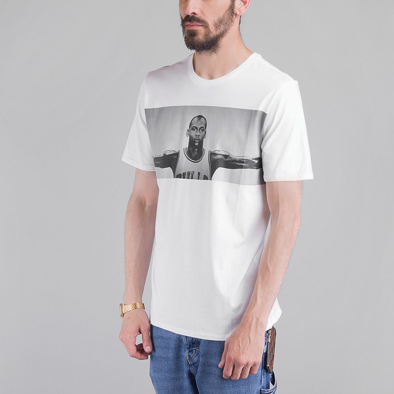 мужская белая футболка Jordan SPORTSWEAR WINGS 862431-100 - цена, описание, фото 2