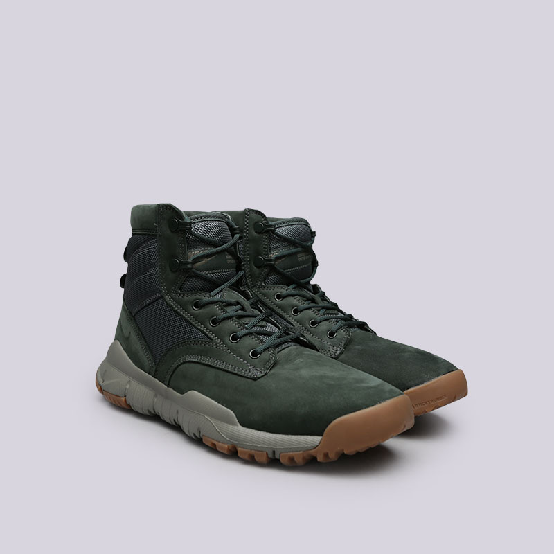 мужские зеленые кроссовки Nike SFB 6 862507-301 - цена, описание, фото 4