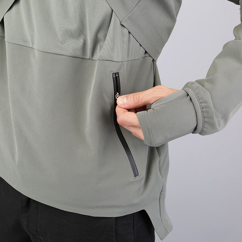 мужская оливковая толстовка Jordan 23 Tech Shield Jacket 865926-018 - цена, описание, фото 4