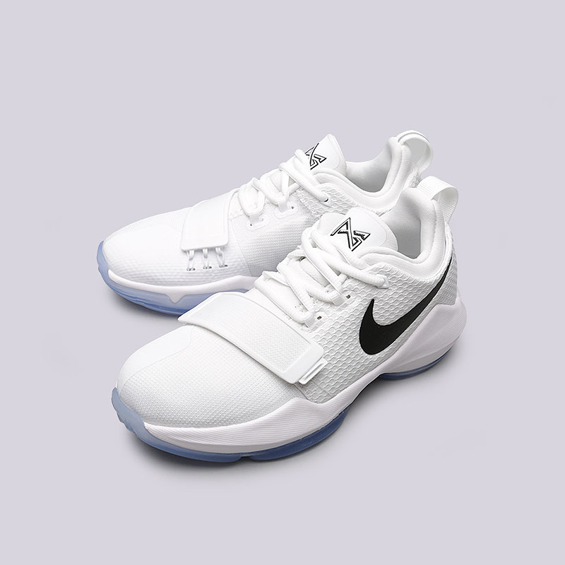 женские белые баскетбольные кроссовки Nike PG 1 (GS) 880304-100 - цена, описание, фото 5