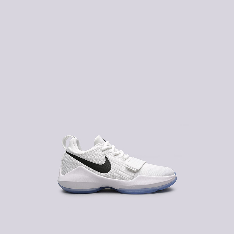 женские белые баскетбольные кроссовки Nike PG 1 (GS) 880304-100 - цена, описание, фото 1