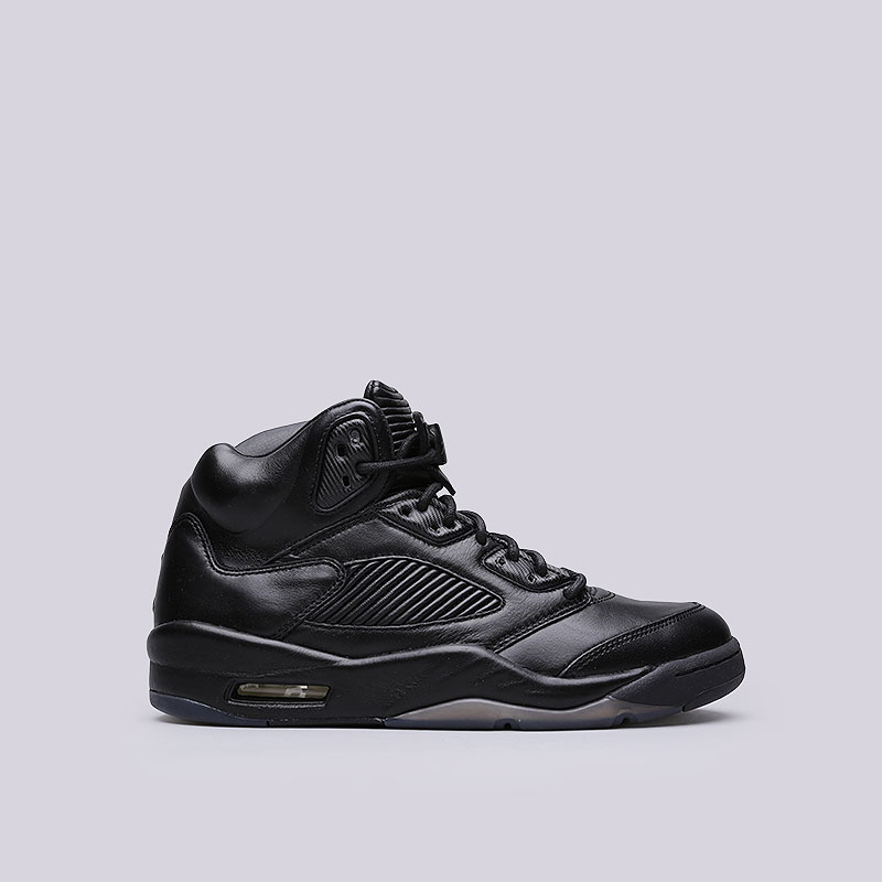 мужские черные кроссовки Jordan V Retro PRM 881432-010 - цена, описание, фото 1