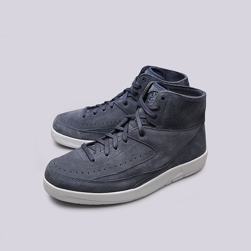 мужские синие кроссовки Jordan II Retro Decon 897521-402 - цена, описание, фото 5