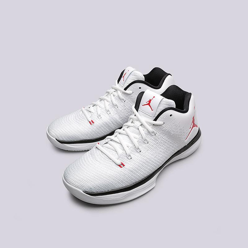 мужские белые баскетбольные кроссовки Jordan XXXI Low 897564-101 - цена, описание, фото 6