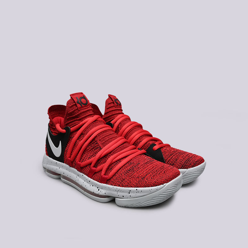 мужские красные баскетбольные кроссовки Nike Zoom KD 10 897815-600 - цена, описание, фото 4