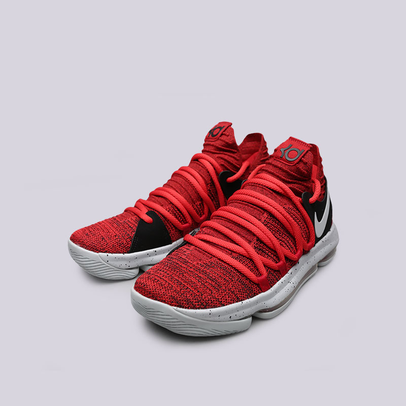 мужские красные баскетбольные кроссовки Nike Zoom KD 10 897815-600 - цена, описание, фото 5