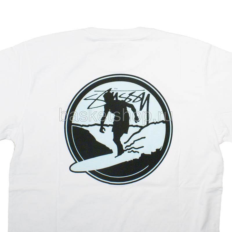 Stussy Футболка (900061-wh/l blue)  - цена, описание, фото 2