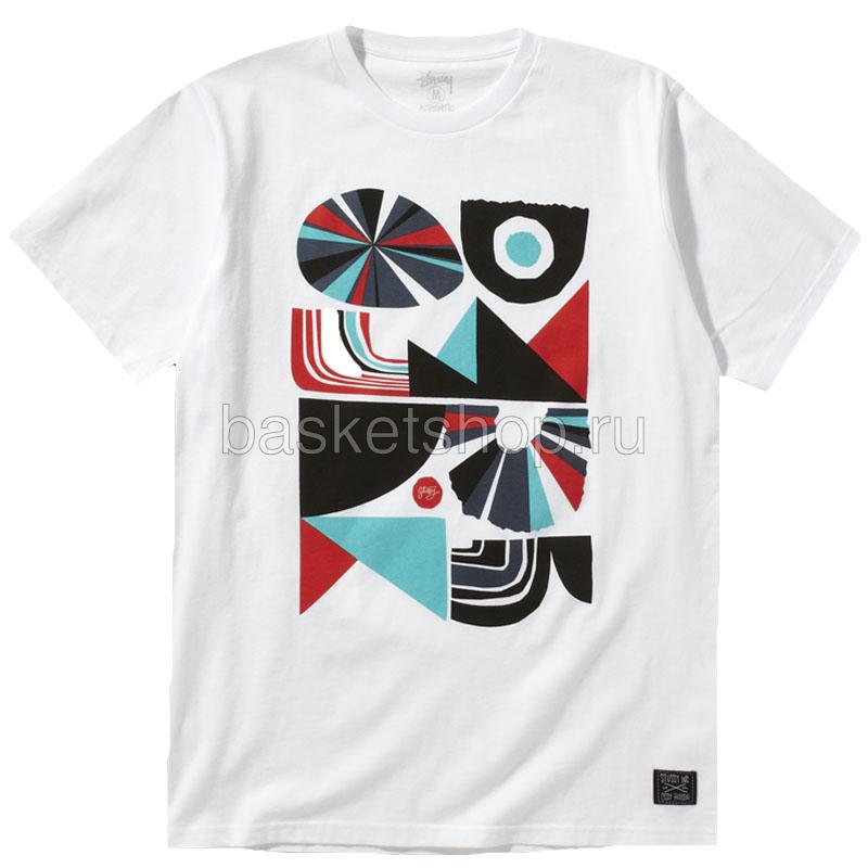 Stussy Футболка (900068-wh/blk)  - цена, описание, фото 1