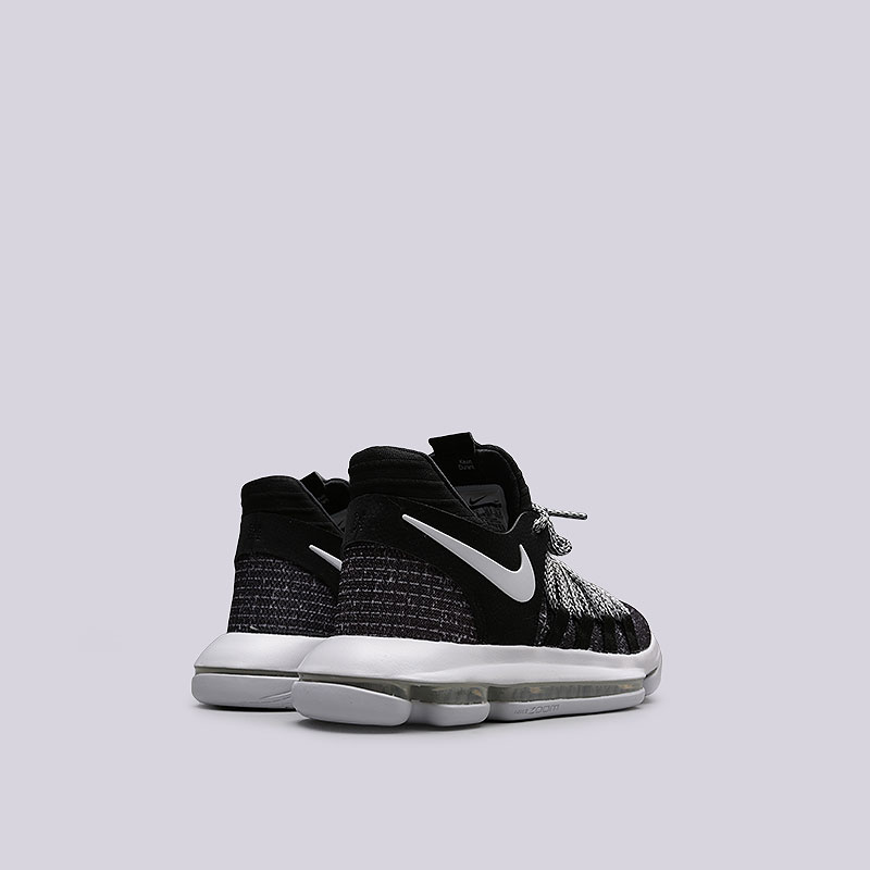 женские черные баскетбольные кроссовки Nike Zoom KD10 (GS) 918365-001 - цена, описание, фото 2