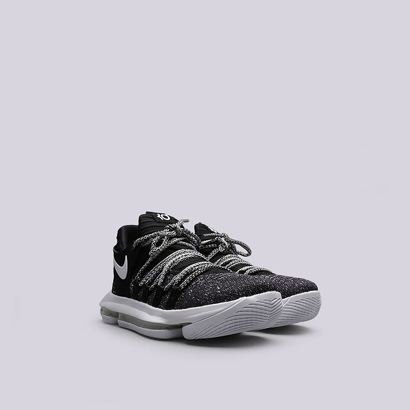 женские черные баскетбольные кроссовки Nike Zoom KD10 (GS) 918365-001 - цена, описание, фото 3