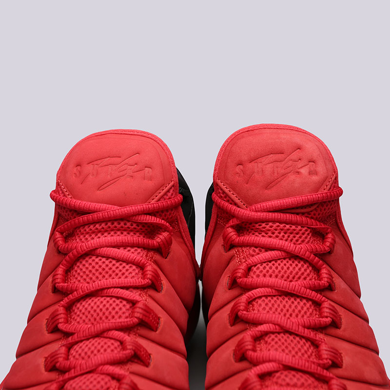 мужские красные баскетбольные кроссовки Jordan Super.Fly 2017 921203-606 - цена, описание, фото 5
