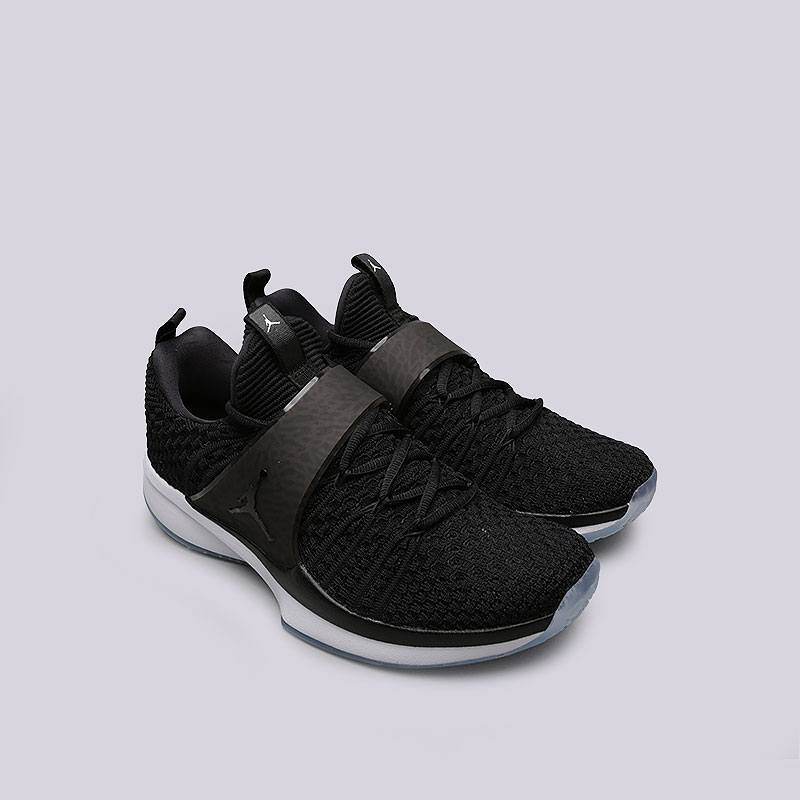 мужские черные кроссовки Jordan Trainer 2 Flyknit 921210-010 - цена, описание, фото 4