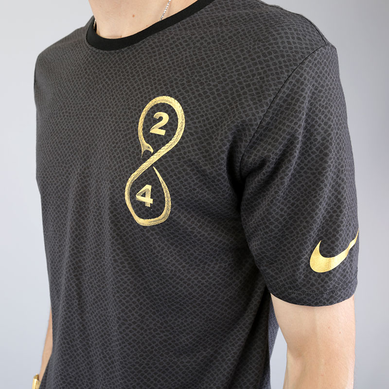 мужская черная футболка Nike M JSW Tee Modern 2 921545-060 - цена, описание, фото 2