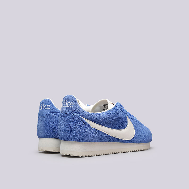  синие кроссовки Nike Classic Cortez KM QS 943088-400 - цена, описание, фото 2