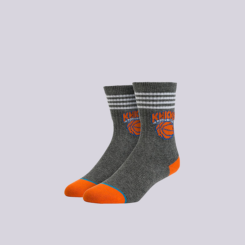 детские серые носки Stance Knicks Boys B526A16KNI - цена, описание, фото 1