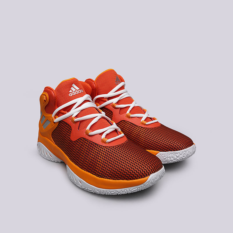  оранжевые баскетбольные кроссовки adidas Explosive Bounce BY3776 - цена, описание, фото 4