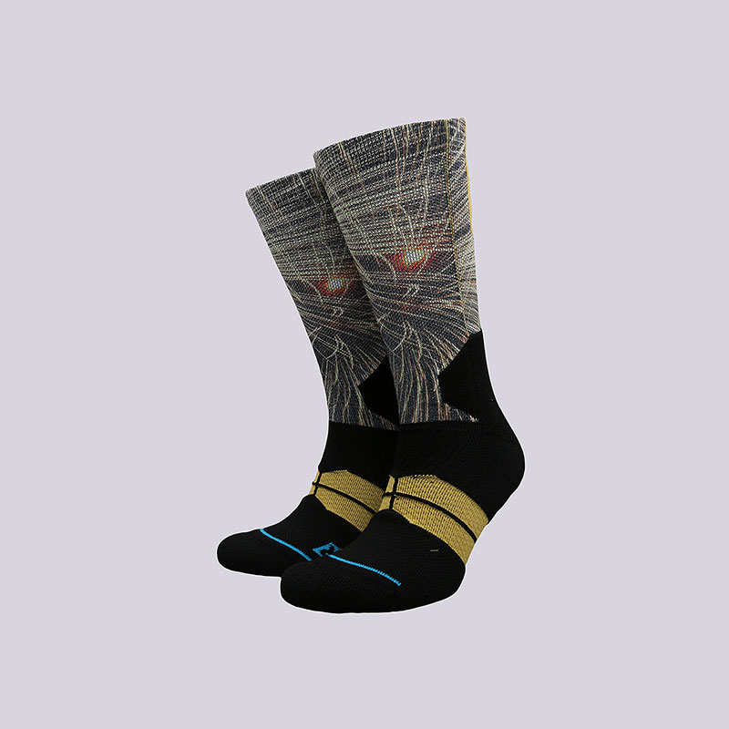 мужские черные носки Stance Fireworks M9944FIR - цена, описание, фото 1