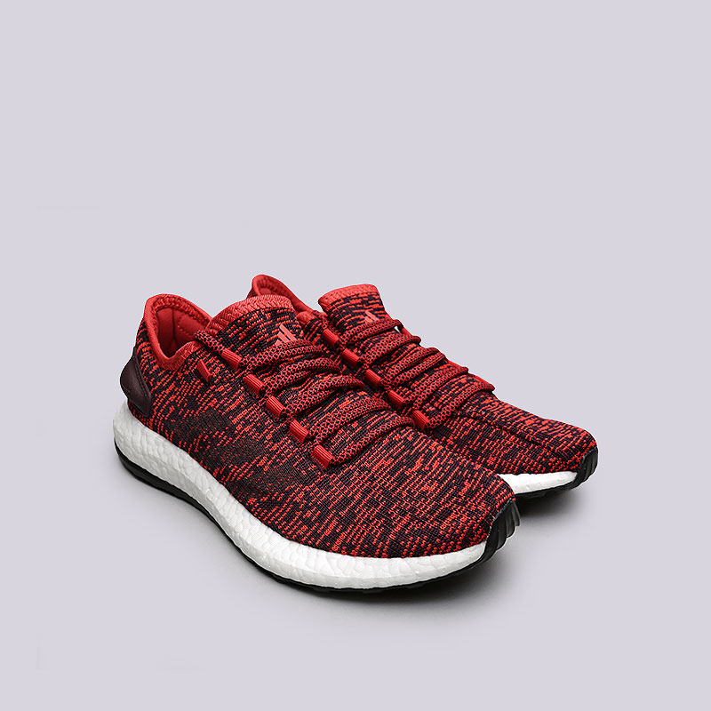 мужские красные кроссовки adidas PureBoost S81997 - цена, описание, фото 4