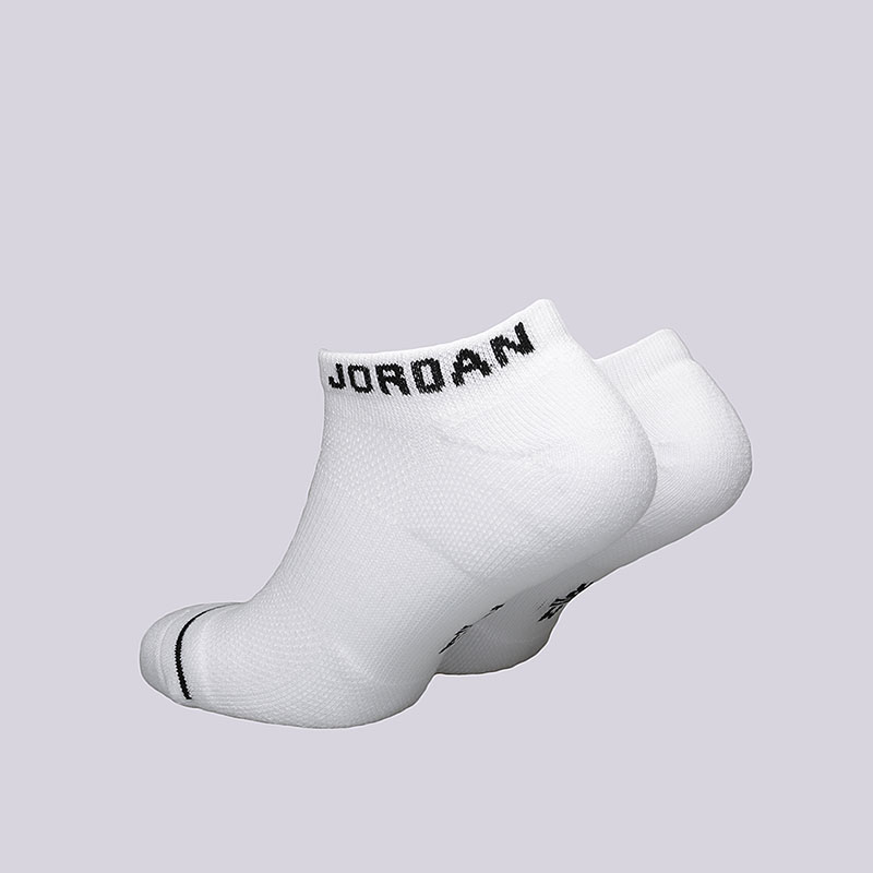 мужские белые носки Jordan Jumpman No-Show Socks SX5546-100 - цена, описание, фото 2