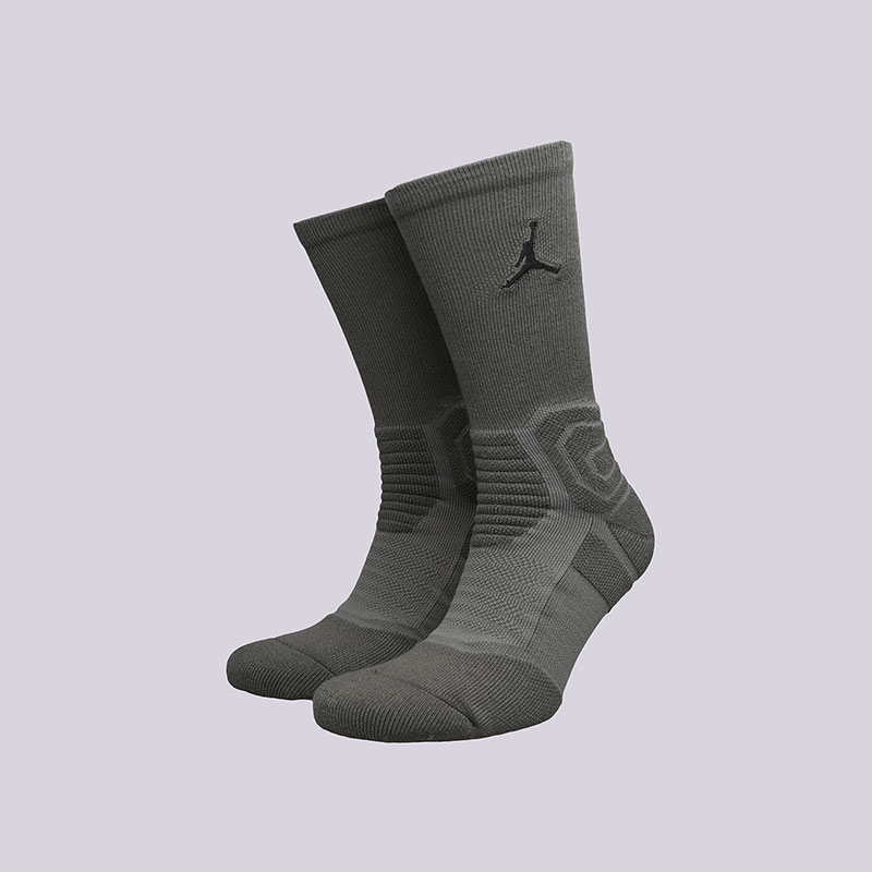мужские серые носки Jordan Ultimate Flight 2.0 Crew SX5854-018 - цена, описание, фото 1