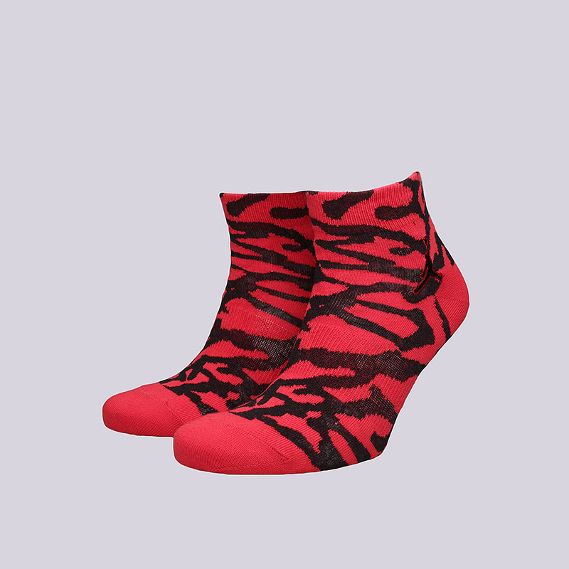 мужские красные носки Jordan Elephant Quarter Socks SX5858-657 - цена, описание, фото 1