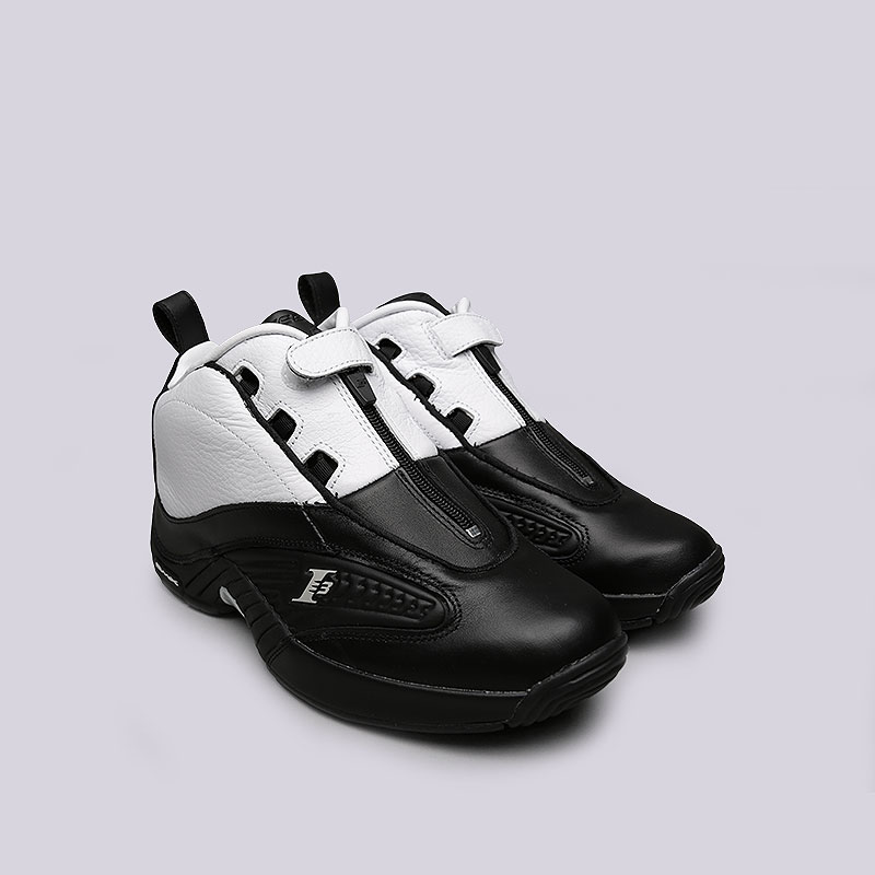 мужские черные баскетбольные кроссовки Reebok Answer IV Stepover V55619 - цена, описание, фото 4