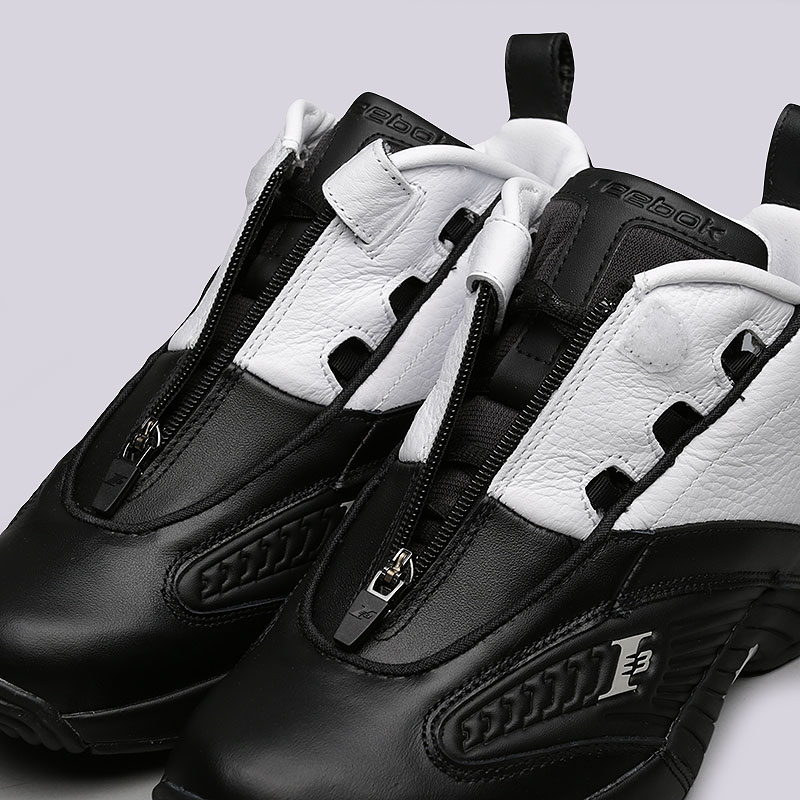 мужские черные баскетбольные кроссовки Reebok Answer IV Stepover V55619 - цена, описание, фото 5