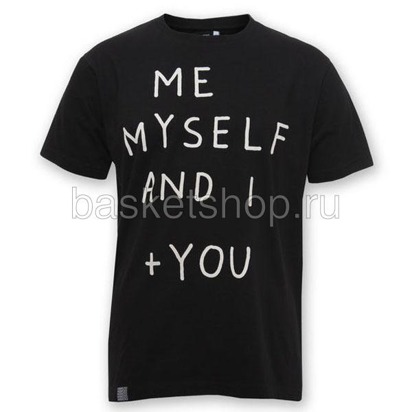 Wemoto Футболка Me&You (a108-black)  - цена, описание, фото 1