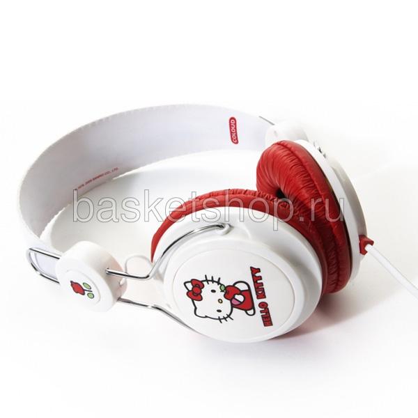 Coloud Наушники hello kitty (hel kitty wh/red)  - цена, описание, фото 1