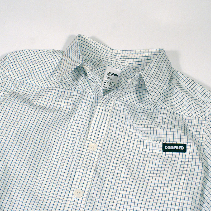 Code red Рубашка Grid (cr411)  - цена, описание, фото 2
