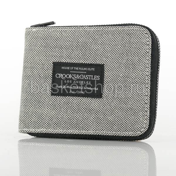 Crooks&castles Кошелек (1060817-grey)  - цена, описание, фото 1