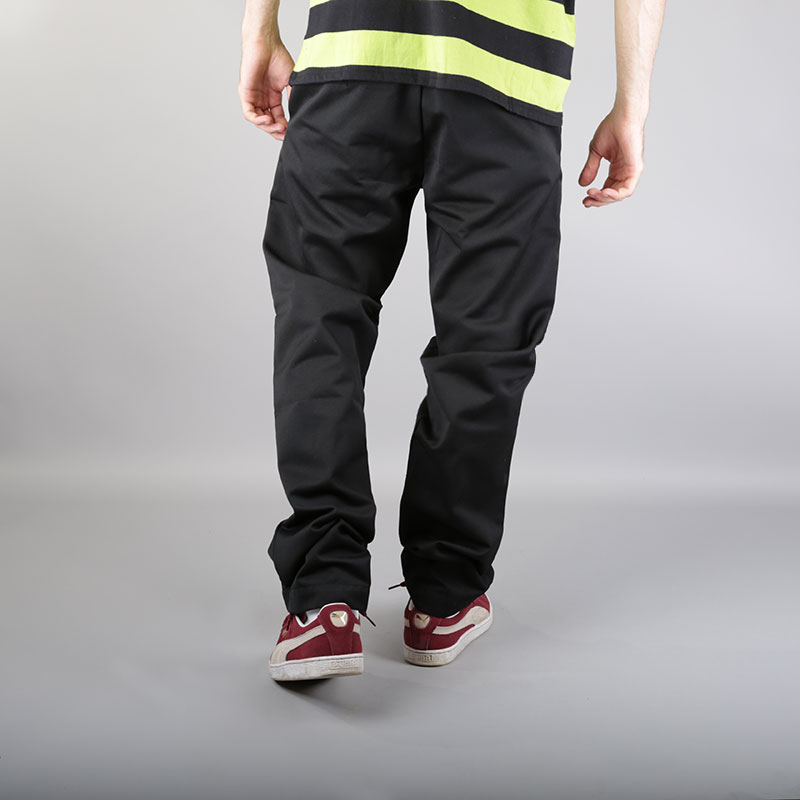 мужские черные брюки Carhartt WIP Master Pant i020074-black - цена, описание, фото 3