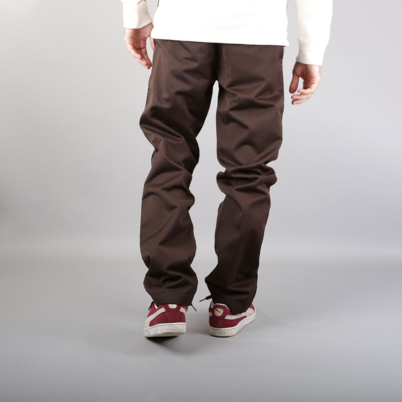 мужские коричневые брюки Carhartt WIP Master Pant i020074-tobacco - цена, описание, фото 3