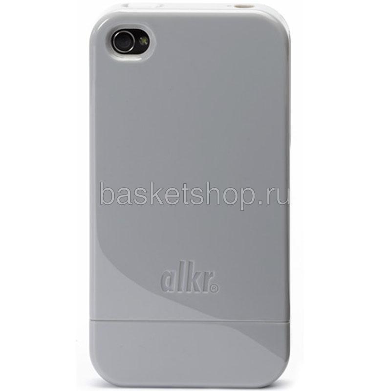 Alkr iPhone 4 Protection Case (iphone4 cs gre/or)  - цена, описание, фото 1
