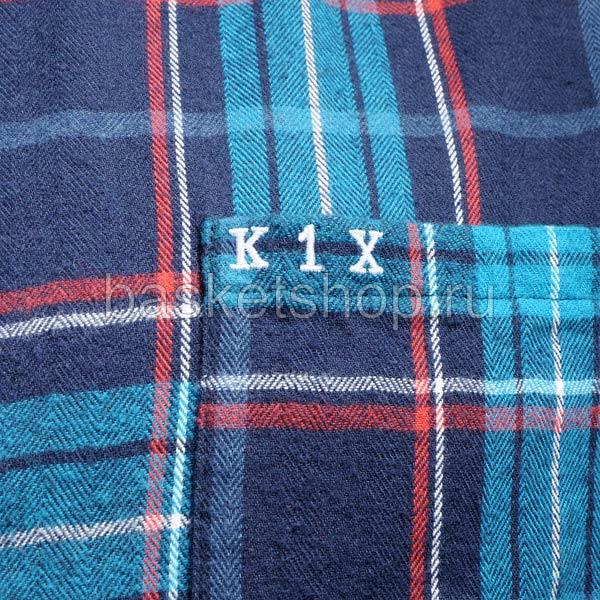 K1X Рубашка Authentic lumbercheck shirt (4300-0014/4320)  - цена, описание, фото 3