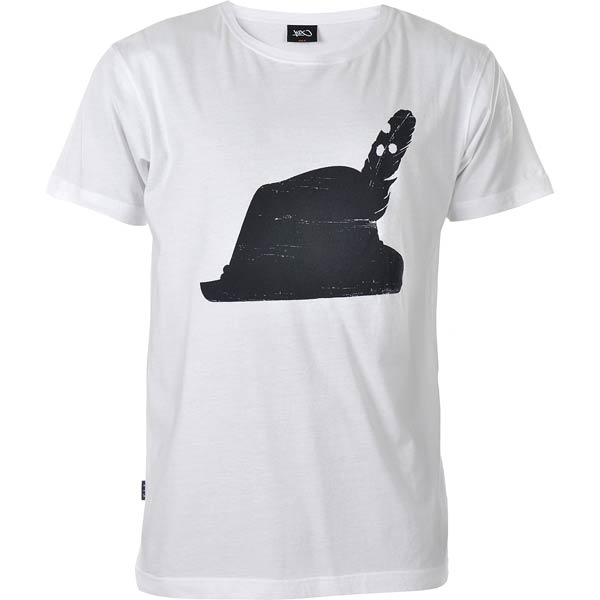 

Футболка Poacher hat tee loose collar, Белый