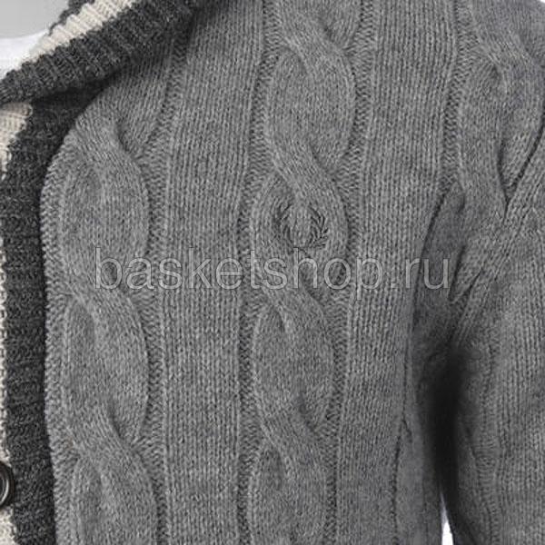 Fred perry Tipped Cable Cardigan (k8247-420)  - цена, описание, фото 2