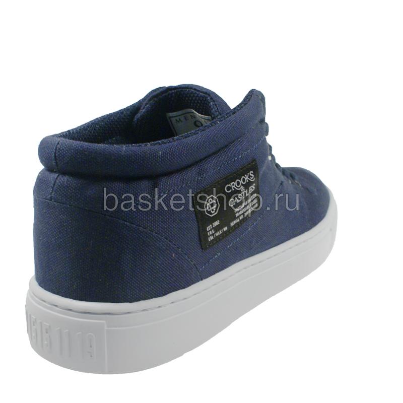 Crooks&castles Backstab cnvs (l-1060906c-navy)  - цена, описание, фото 3
