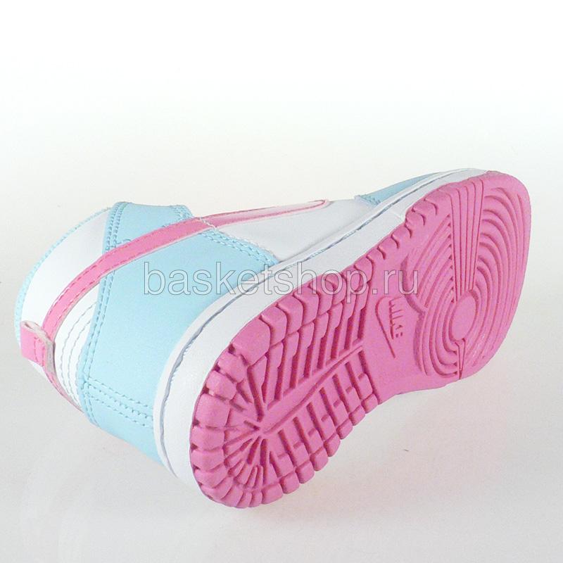 Nike Dunk high (td) (380648-103)  - цена, описание, фото 3