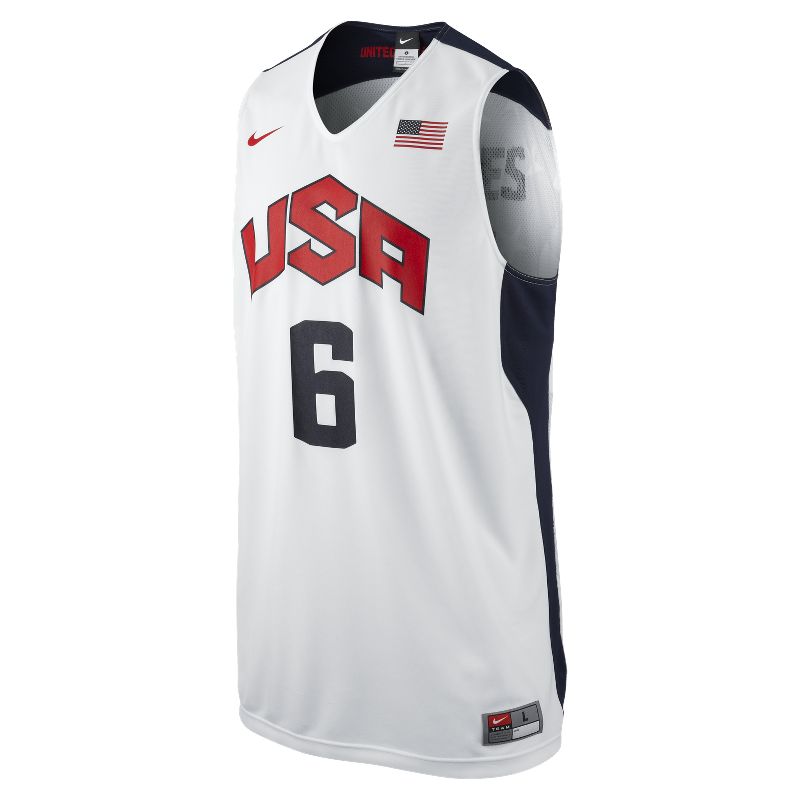 Nike Майка James Federation replica jersey  (516565-100)  - цена, описание, фото 1
